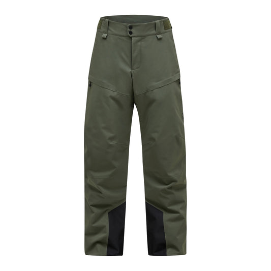 Maroon pantalon de ski isolé 2L