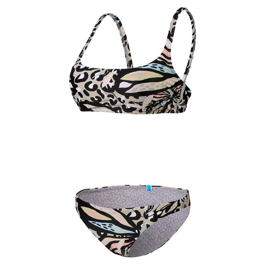 W Arena Water Print Bikini Bralette