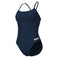 W Swimsuit Lace Back Solid