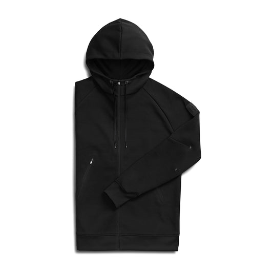 Sweat à capuche zippé