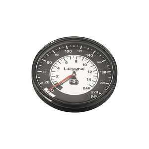 \"220 PSI Gauge 3.5\"\"\"