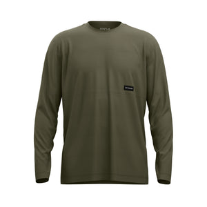 185 Merino Patch Langarmshirt