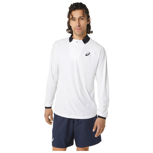 COURT 1/2 ZIP haut de tennis à manches longues