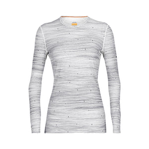 Merino 200 Oasis Crewe Ski Tracks haut