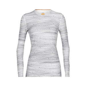 Merino 200 Oasis Crewe Ski Tracks haut