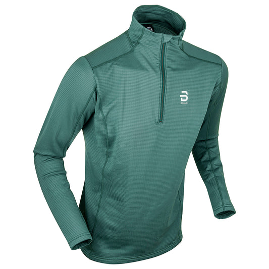 M Half Zip Grid