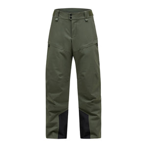 Maroon pantalon de ski isolé 2L
