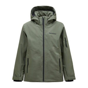 Maroon Insulated 2L Junior Skijacke