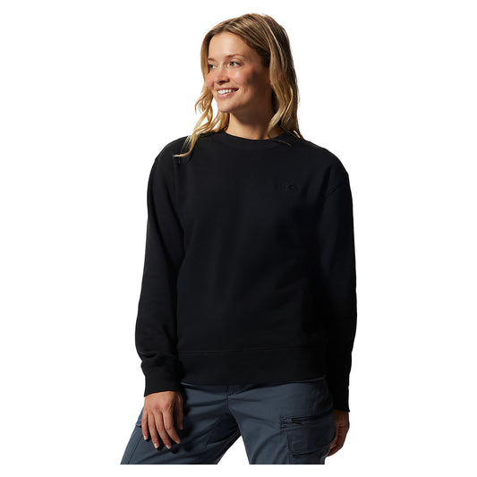 W MHW Logo Pullover Crew