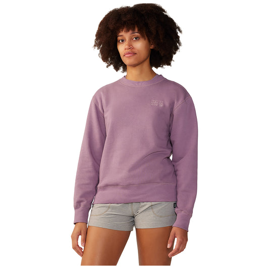 W MHW Logo Pullover Crew