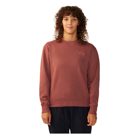 W MHW Logo Pullover Crew