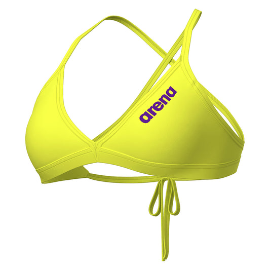 W Team Swim Top Tie Back Solid