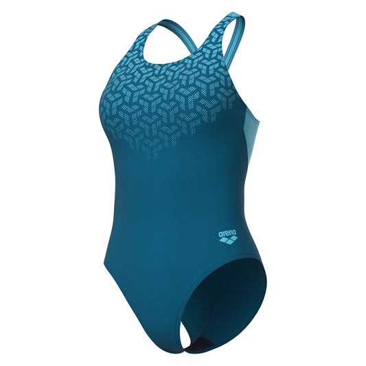 W Arena Kikko V Swimsuit V Back Graphic