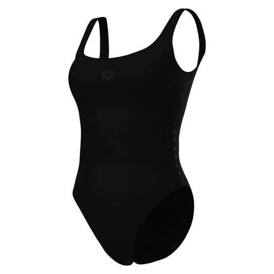 W Arena Team Stripe Swimsuit U Back