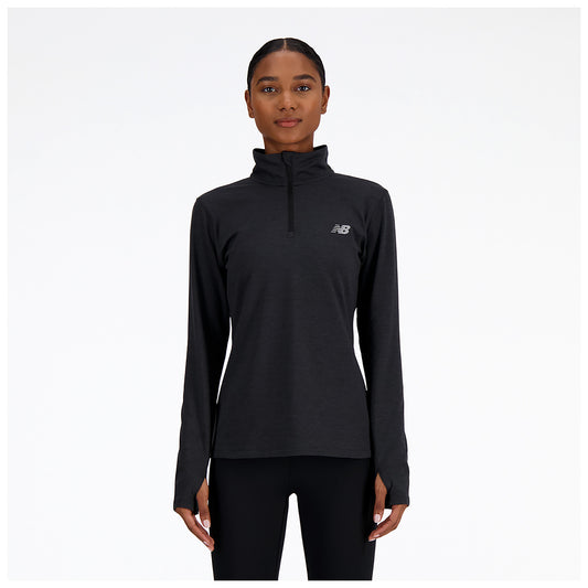 W Sport Essentials Space Dye Quarter Zip
