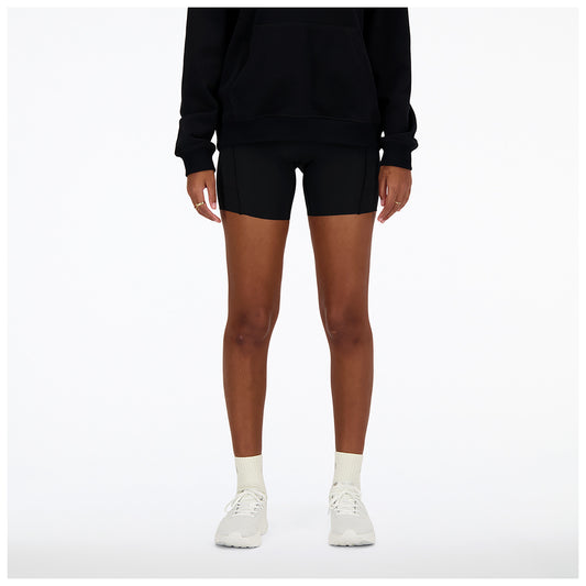 W NB Athletics 6 Inch Fitted High Rise Pkt Short