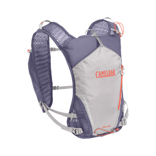 Trail run vest black safety yellow