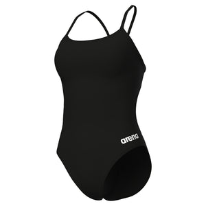 SwimsuiLace Back Solid