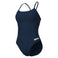 W Swimsuit Lace Back Solid