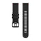 POLAR WRIST BAND 22MM LTHR BLK/RED