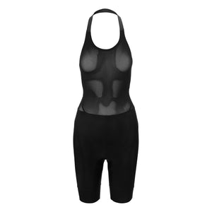 W Chrono Elite Halter Bib Short