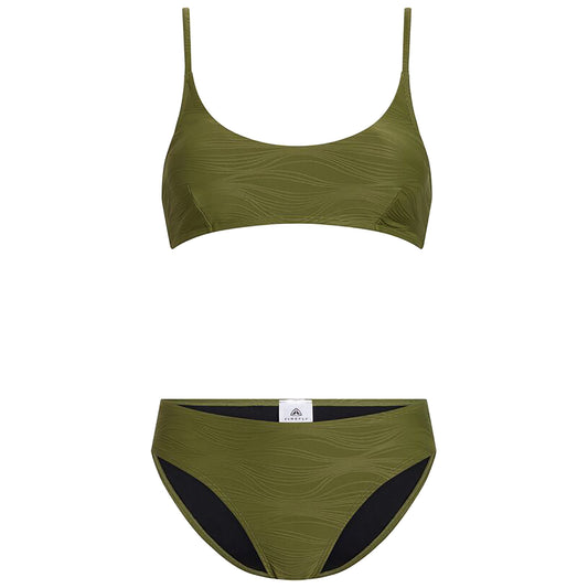 Moona W Wavy ST Bikini Set Bustier