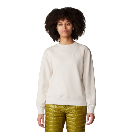 W MHW Logo Pullover Crew