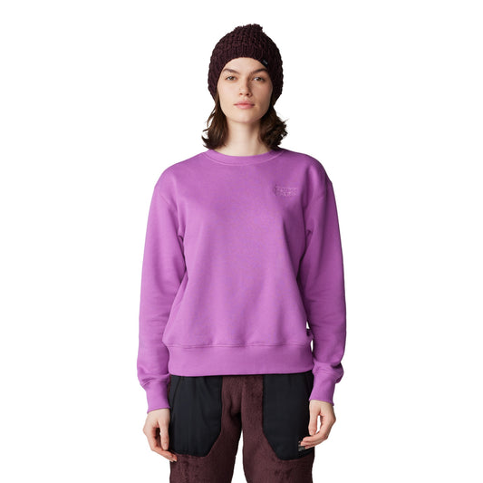 W MHW Logo Pullover Crew