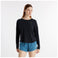 W Drapey Jersey Long Sleeve T-Shirt