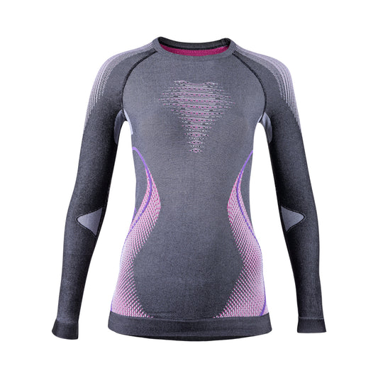 Evolutyon Melange Langarm Unterhemd