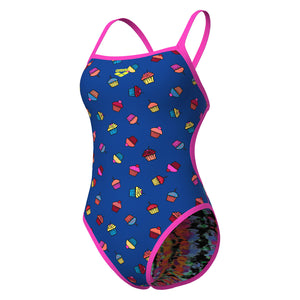 W Arena Reversible Swimsuit Challenge Ba