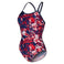 W Arena Team Crackle Swimsuit Lightdrop Back