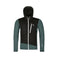 fleece grid hoody m