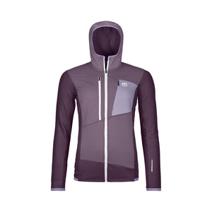FLEECE GRID HOODY W