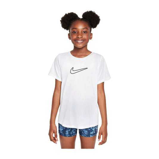 Nike One Girls' Dri-FIT Short-Sleev