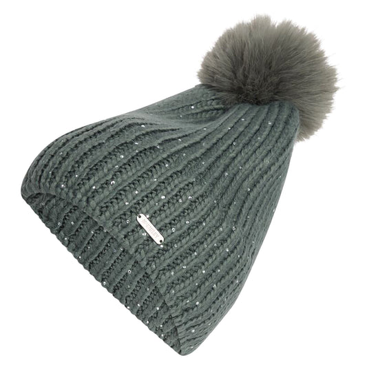 Melday III bonnet avec pierres scintillantes