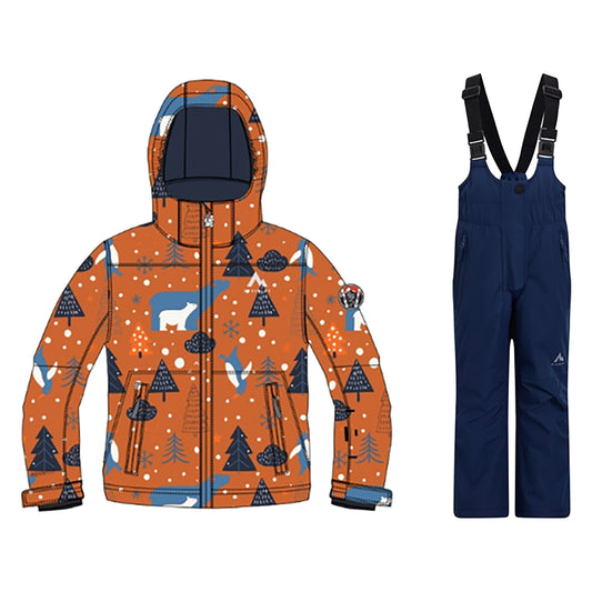 Theo T & Tyler II kds AQ Ski Set