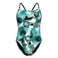 W Arena Camouflage Swimsuit Challenge Back