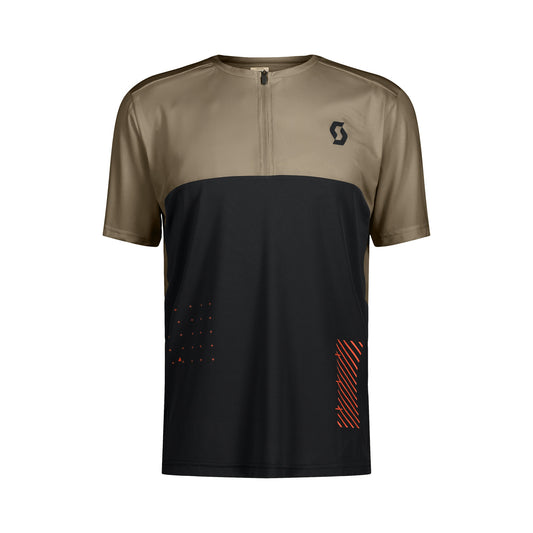SCO Tee M's Trail Vertic Zip SS