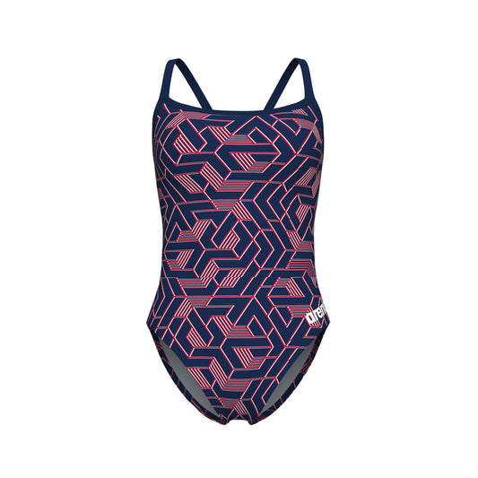 W Arena Escape Swimsuit Challenge Back