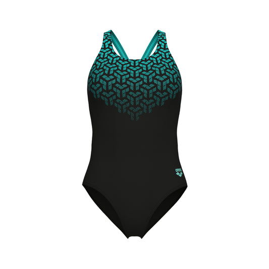 W Arena Kikko V Swimsuit V Back Graphic