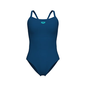 W Arena Solid Swimsuit Lightdrop Back B