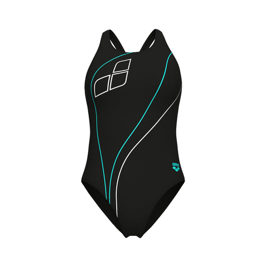 W Arena Trail Swimsuit V Back