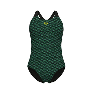W Arena Monogram Swimsuit Control Pro Low B