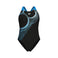 W Arena Ripples Swimsuit V Back B