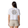 W Seek Floral Boxy Crop Short Sleeve