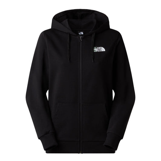 W BLANCA LIGHT REGULAR FULL ZIP HOODIE