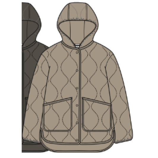 MCK JOHANNA W QUILTED JKT