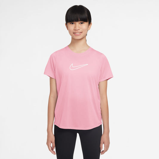 Nike One Girls' Dri-FIT Short-Sleev