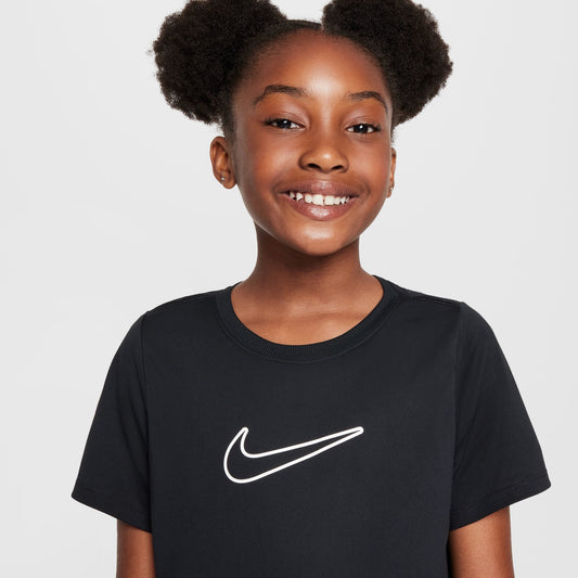 Nike One Girls' Dri-FIT Short-Sleev